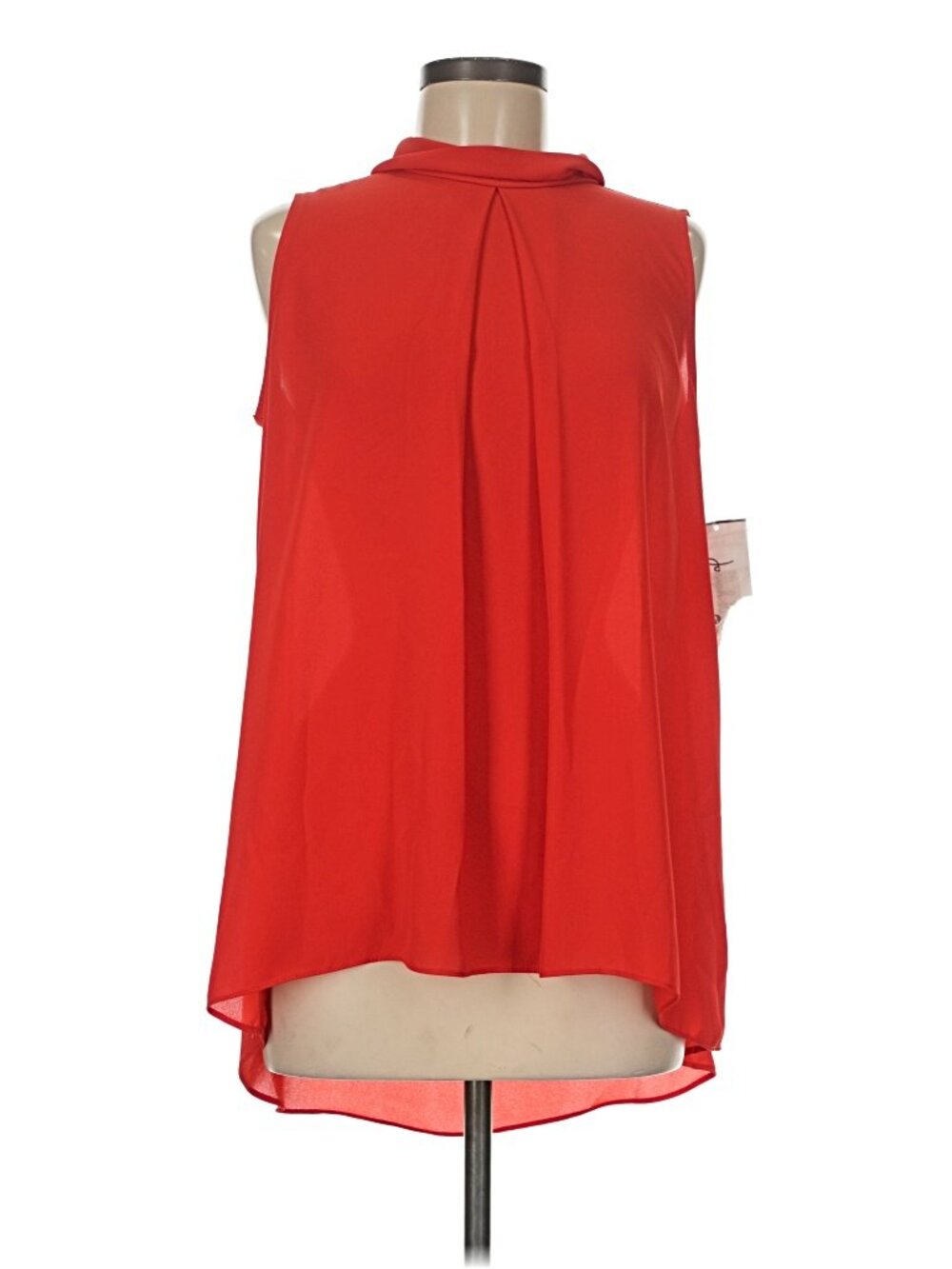 NWT Joseph Ribkoff red-orange sleeveless blouse, size 6 US